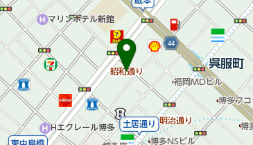 安本写真館の地図画像