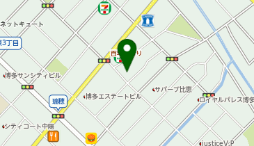 有限会社キューベックスの地図画像