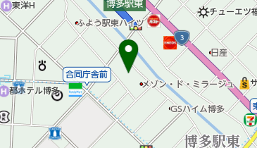 三菱電機冷熱プラント株式会社九州支社の地図画像