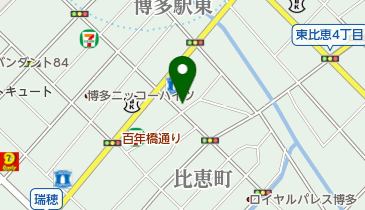 ビューティアートフクヤマの地図画像