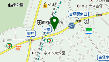 金光教吉塚教会の地図画像