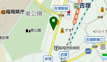 福岡県行政書士会の地図画像