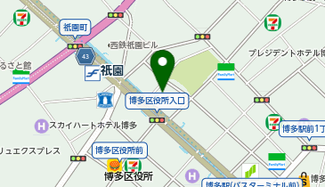 富安株式会社九州支店の地図画像