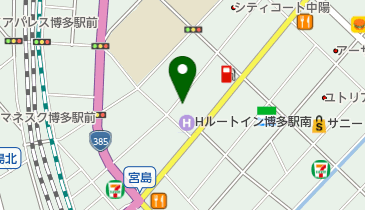 福岡県クリーニング生活衛生同業組合の地図画像