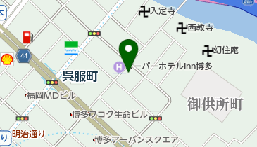 リフォームの但馬屋の地図画像