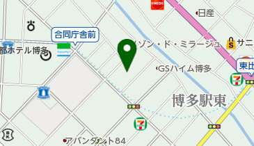 前田建設工業株式会社九州支店 管理部・総務Gの地図画像