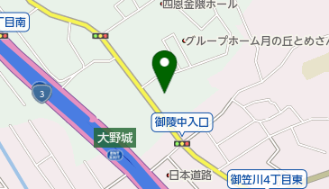 株式会社大阪防水建設社九州支店の地図画像