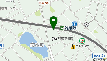福岡自転車出張修理センターの地図画像