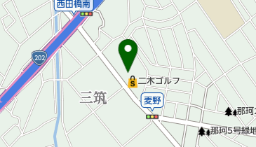 井上自動車株式会社の地図画像