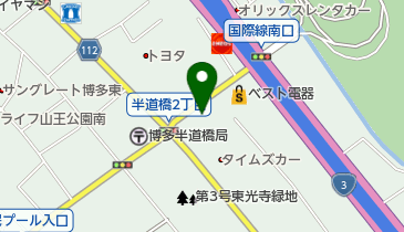 田中鈑金塗装工場の地図画像