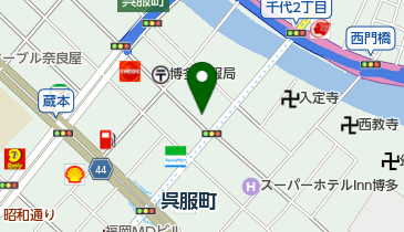 善導寺の地図画像