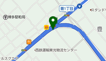 株式会社オーエーメディア福岡の地図画像