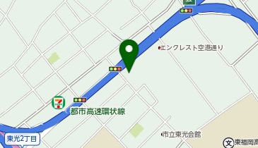 エイテックス株式会社の地図画像