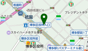 兼松エレクトロニクス株式会社福岡支店の地図画像