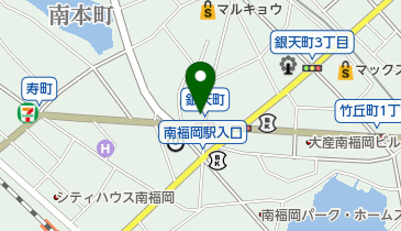 熊谷寝具店の地図画像