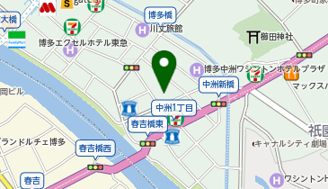 ギャラリー博多の地図画像