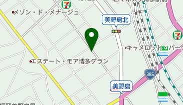 みのしまフラワーショップの地図画像