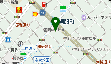 日本新薬株式会社九州支店の地図画像