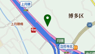 福岡夜間救急動物病院の地図画像