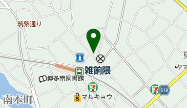 有限会社武内商会の地図画像