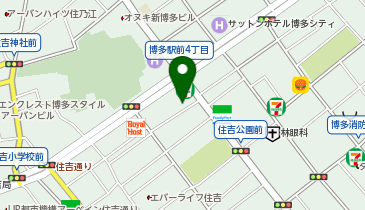 株式会社バックスグループ福岡支店の地図画像