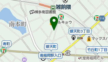 髪匠の地図画像