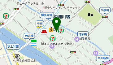 高美容室の地図画像