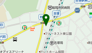 博多北部病児デイケアルーム梅野小児科内科医院内の地図画像