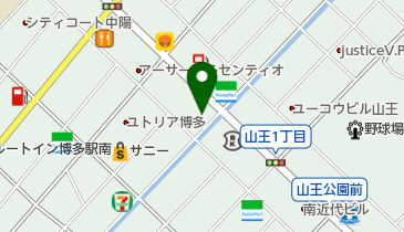 株式会社キングジム福岡支店の地図画像