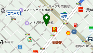 まつお文具店の地図画像