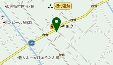 板付食糧販売店の地図画像