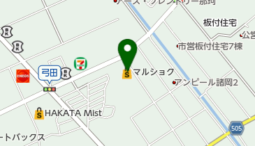 昭和食品株式会社諸岡店の地図画像