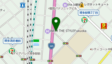 きらら保険サービス株式会社九州支店の地図画像