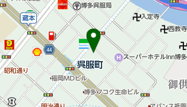 保生堂調剤薬局の地図画像