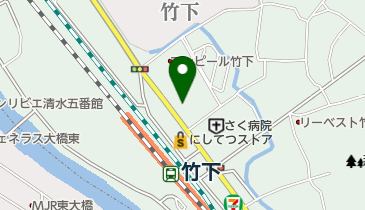 ヘアーサロンたけしたの地図画像