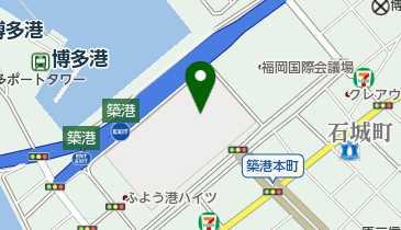 福岡サンパレスレストラン予約の地図画像