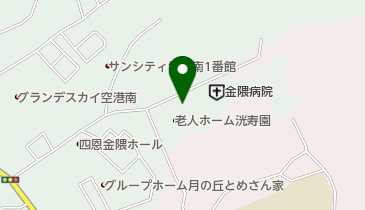 金隈老人保健施設の地図画像