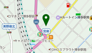 福岡県救急医療情報センターの地図画像