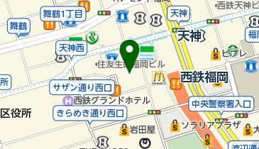 株式会社ジュン福岡エリアオフィスの地図画像