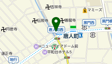 福一刃物店の地図画像