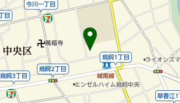 ヘルパーステーションおおほりの地図画像