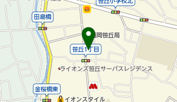 有限会社中山商店の地図画像