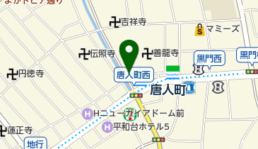 森硝子店の地図画像