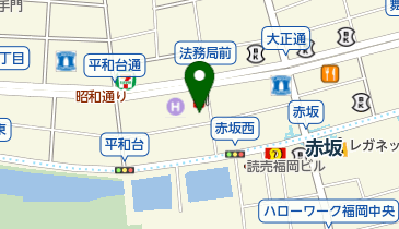 オーロラ株式会社福岡店の地図画像