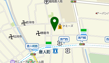 有限会社山義商店 唐人店の地図画像