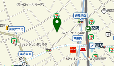 K&E社交ダンススタジオの地図画像