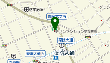 西日本ダンススクール協同組合の地図画像