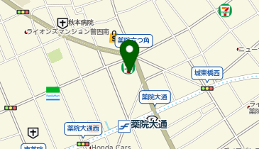 安信ダンス教室の地図画像