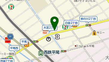 マイヤー英会話平尾校の地図画像