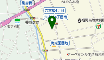 英会話ロビンズ・ネスト 六本松校の地図画像